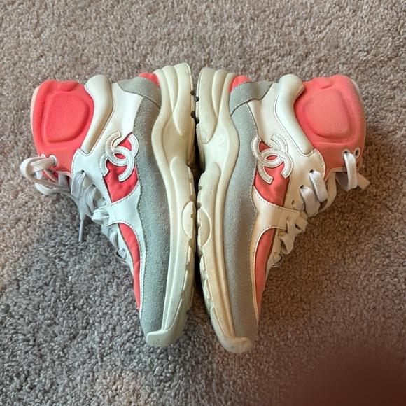 Chanel Neoprene High Top Sneakers - Picture 5 of 11